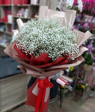 Букет цветов из: Гипсофила в Бирюсинске