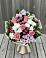 Букет цветов из: Альстромерии, Гвоздики, Розы и Хризантемы в Бирюсинске
