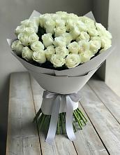 Букет 35 Белых роз в Бирюсинске