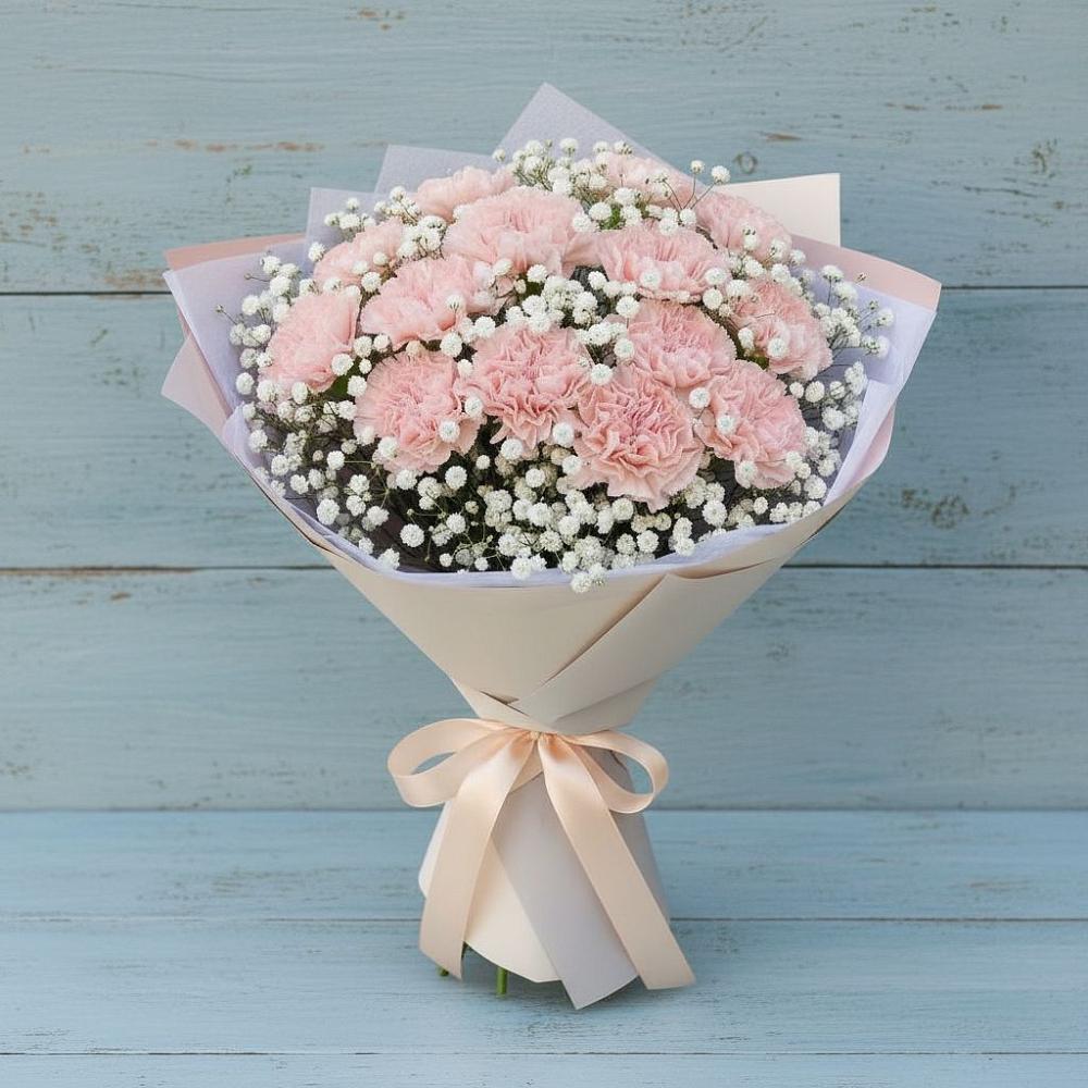 Букет цветов из: Гвоздики в Бирюсинске