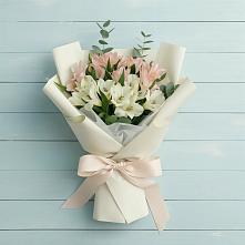 Букет цветов из:  Альстромерии в Бирюсинске