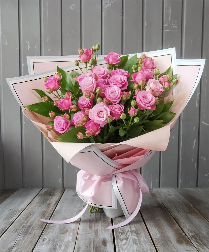 Букет Розовый кустик в Бирюсинске
