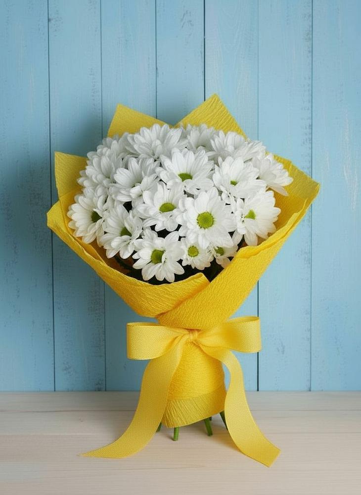 Букет цветов из: Хризантемы в Бирюсинске