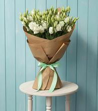 Букет цветов из:  Лизиантусы #REPLACE_PRED# Бирюсинске