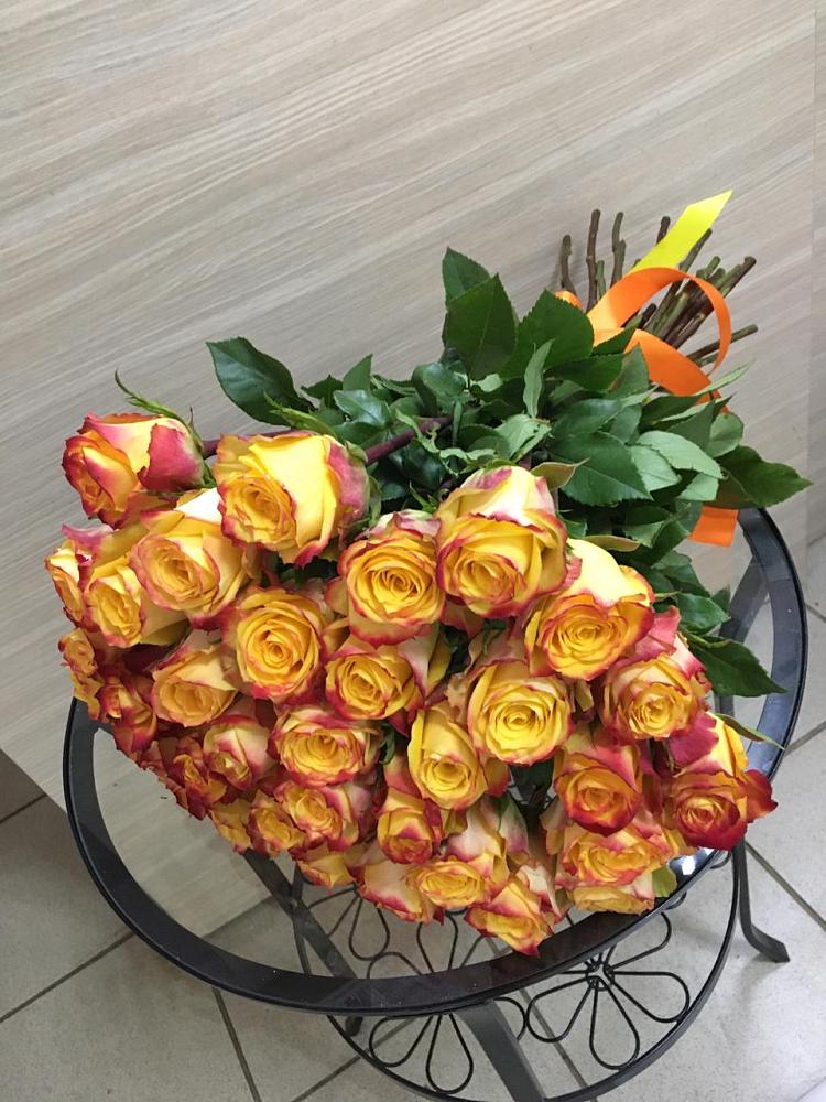 Букет Желтые розы в Бирюсинске