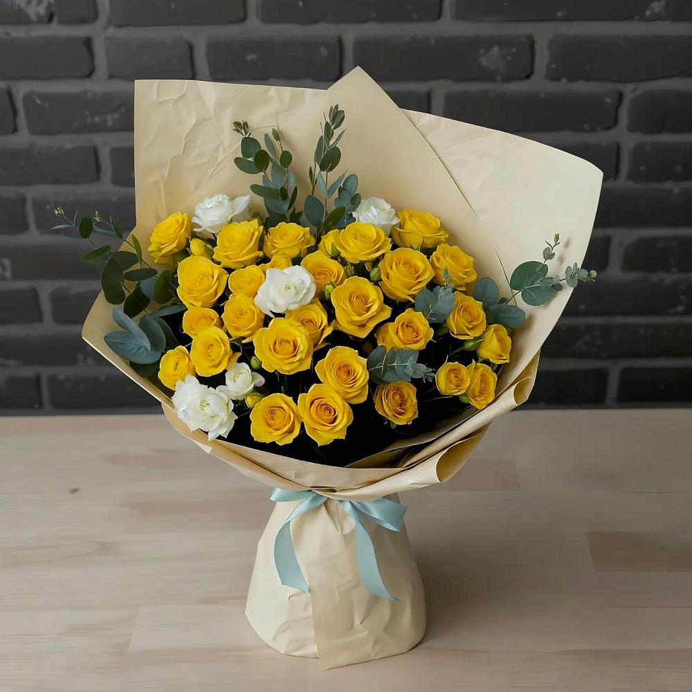 Букет цветов из: Розы в Бирюсинске