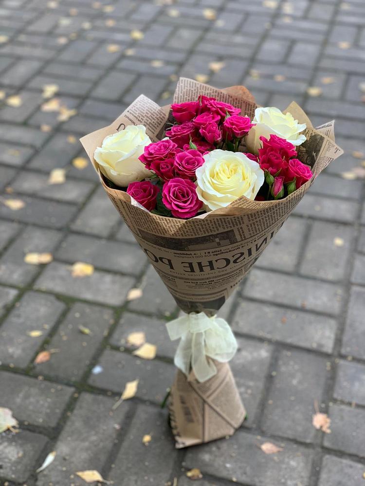 Букет цветов из: Розы в Бирюсинске