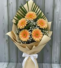 Букет цветов из:  Герберы в Бирюсинске