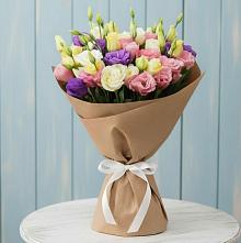 Букет цветов из:  Лизиантусы в Бирюсинске
